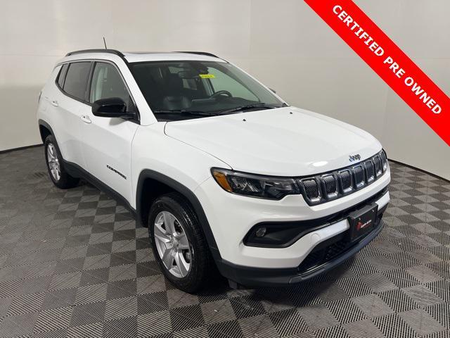 used 2022 Jeep Compass car, priced at $23,633