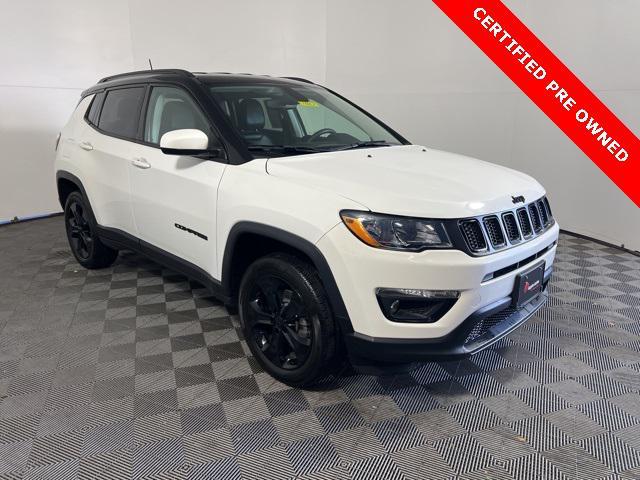 used 2021 Jeep Compass car, priced at $21,660