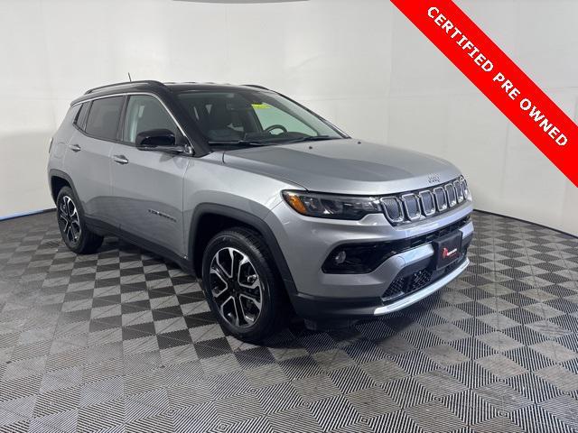 used 2022 Jeep Compass car, priced at $22,894