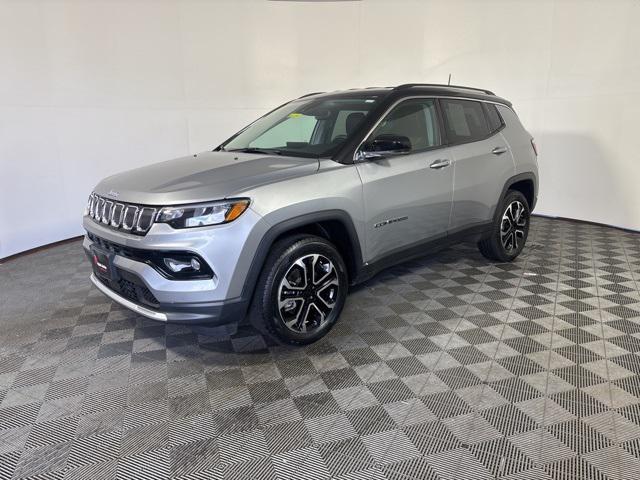 used 2022 Jeep Compass car, priced at $22,290