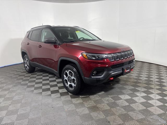 used 2022 Jeep Compass car, priced at $22,999