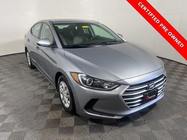 used 2017 Hyundai Elantra car, priced at $11,494