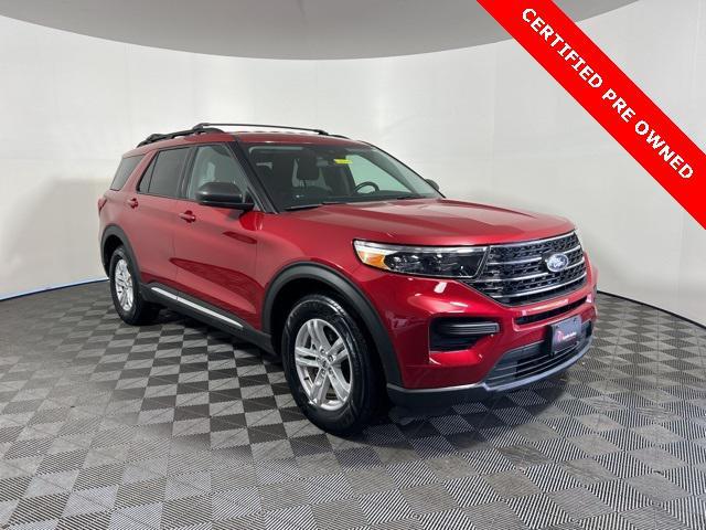 used 2021 Ford Explorer car, priced at $29,500