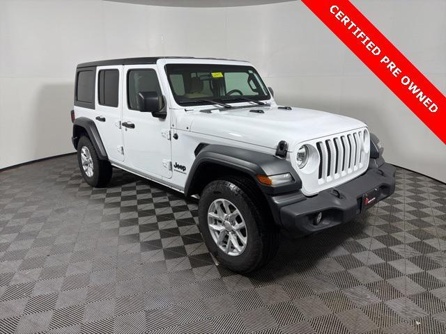 used 2023 Jeep Wrangler car, priced at $28,894