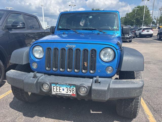 used 2016 Jeep Wrangler Unlimited car, priced at $15,480