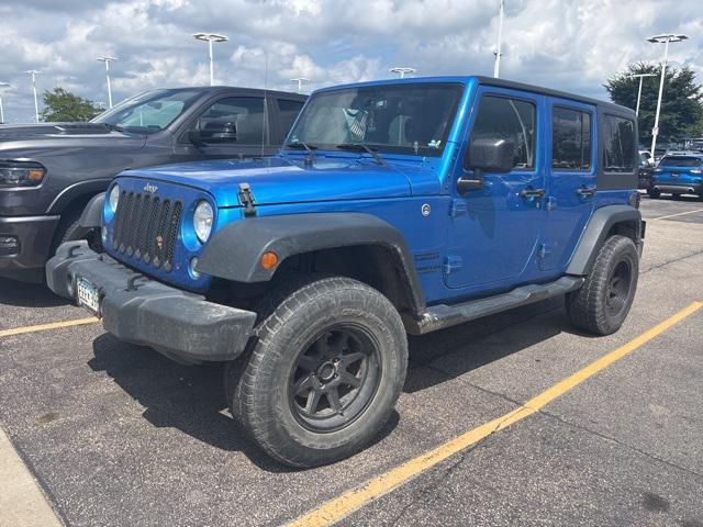 used 2016 Jeep Wrangler Unlimited car, priced at $15,480