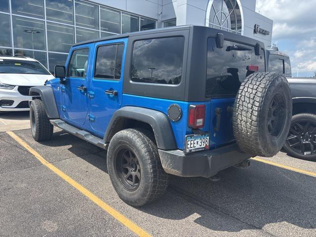 used 2016 Jeep Wrangler Unlimited car, priced at $15,480