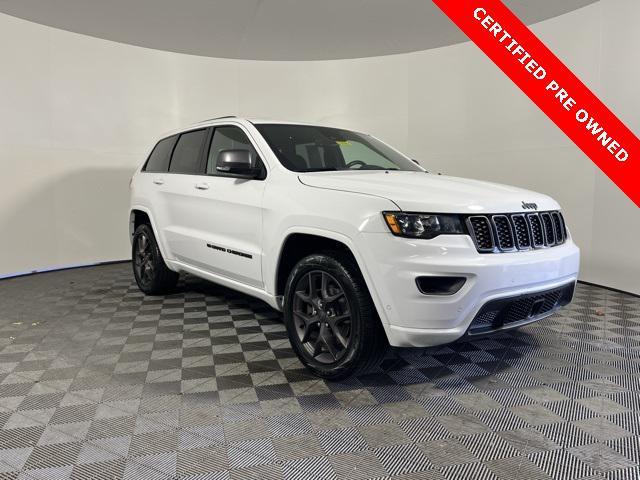 used 2021 Jeep Grand Cherokee car, priced at $30,443