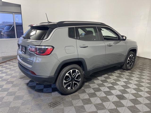 used 2022 Jeep Compass car, priced at $21,999