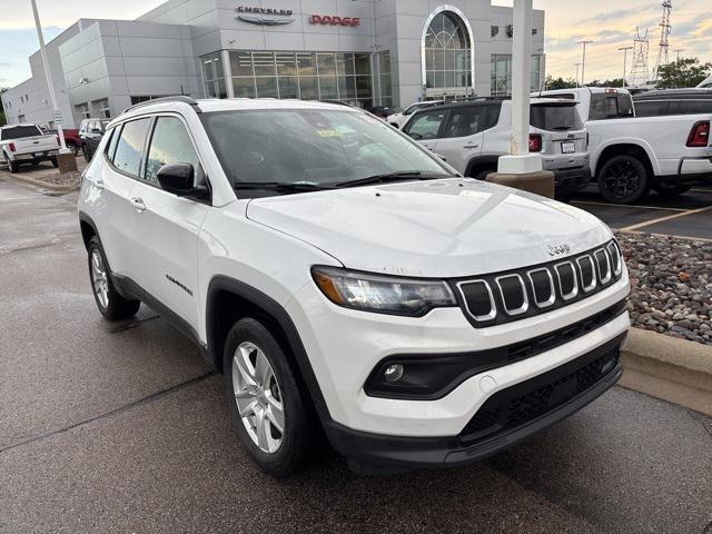 used 2022 Jeep Compass car, priced at $22,680