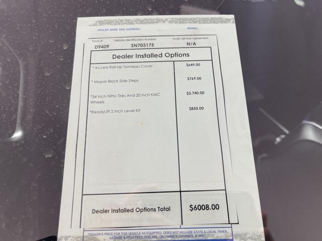 new 2025 Ram 1500 car, priced at $52,745