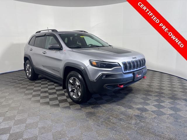 used 2019 Jeep Cherokee car, priced at $18,694