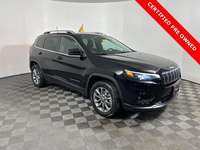 used 2021 Jeep Cherokee car, priced at $20,442