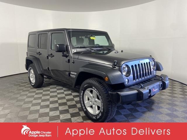 used 2016 Jeep Wrangler Unlimited car, priced at $24,492