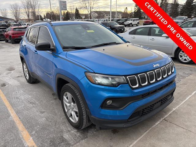 used 2022 Jeep Compass car, priced at $18,780