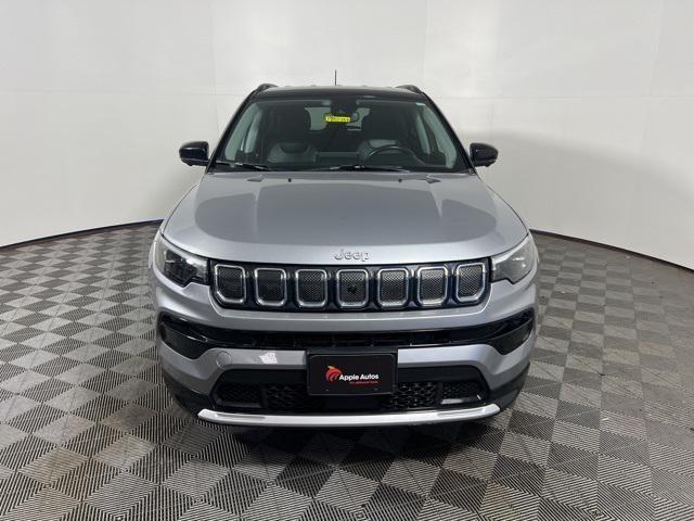 used 2022 Jeep Compass car, priced at $23,990