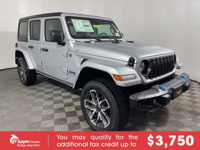 new 2024 Jeep Wrangler 4xe car, priced at $45,495