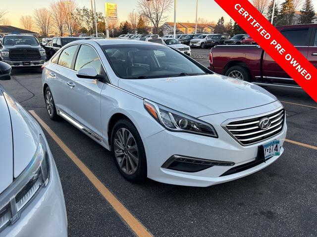 used 2015 Hyundai Sonata car, priced at $10,480