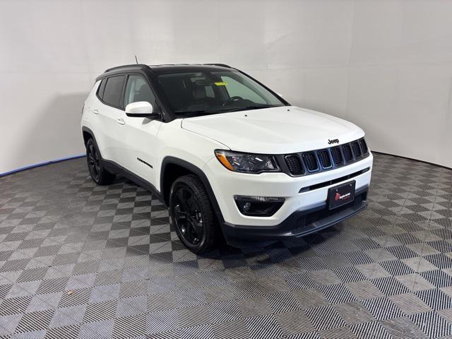 used 2021 Jeep Compass car, priced at $17,222