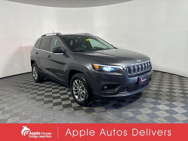 used 2021 Jeep Cherokee car, priced at $25,554