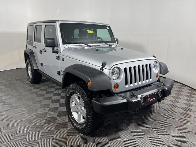 used 2012 Jeep Wrangler Unlimited car, priced at $13,414