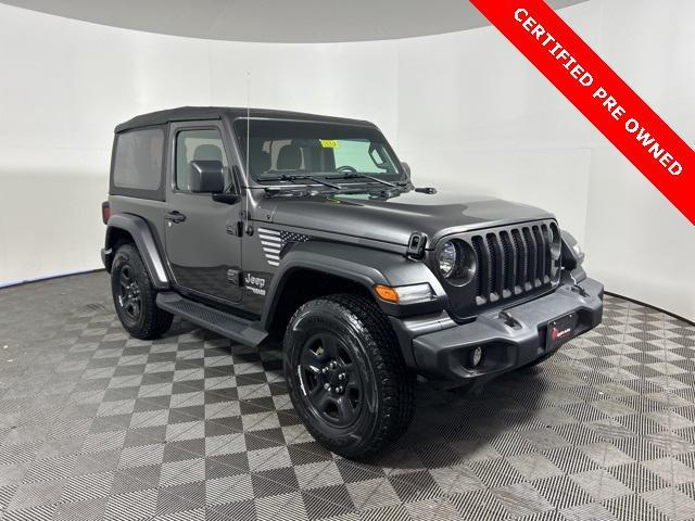 used 2019 Jeep Wrangler car, priced at $24,993