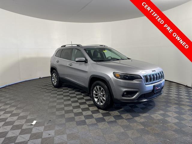 used 2021 Jeep Cherokee car, priced at $23,490