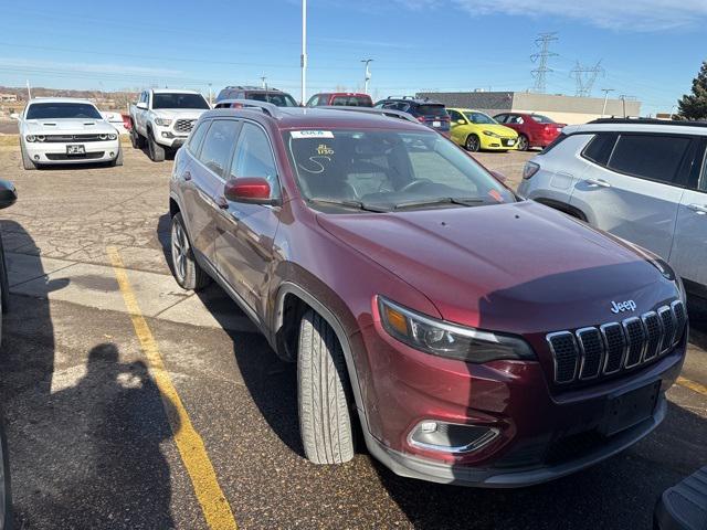 used 2021 Jeep Cherokee car, priced at $25,380