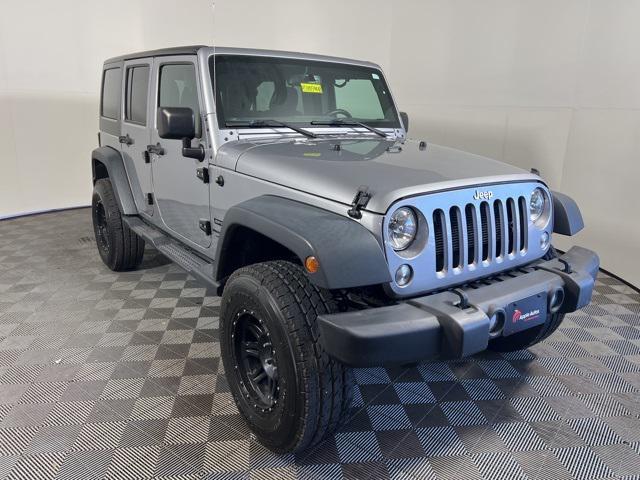 used 2018 Jeep Wrangler JK Unlimited car, priced at $18,994