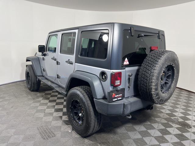 used 2018 Jeep Wrangler JK Unlimited car, priced at $18,994