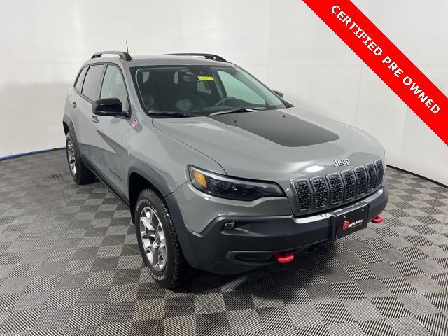 used 2022 Jeep Cherokee car, priced at $28,494