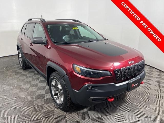 used 2019 Jeep Cherokee car, priced at $19,433