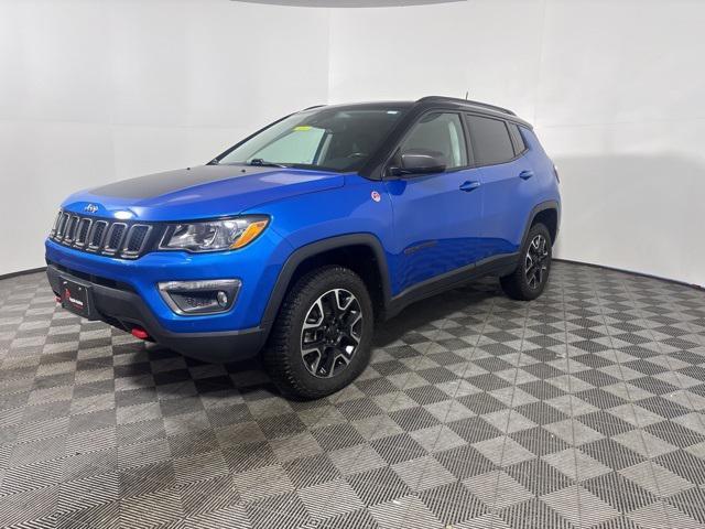 used 2021 Jeep Compass car, priced at $21,644