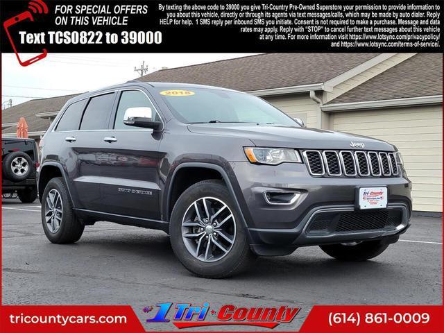 used 2018 Jeep Grand Cherokee car, priced at $19,995