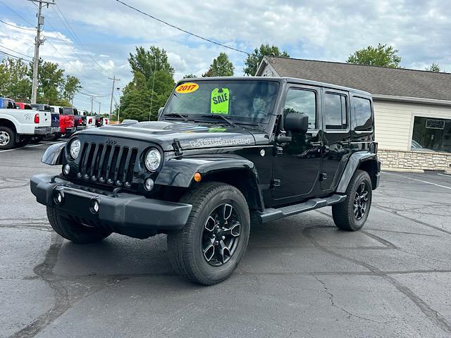 used 2017 Jeep Wrangler Unlimited car, priced at $25,761