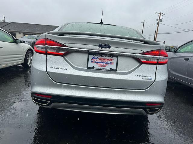 used 2018 Ford Fusion car, priced at $14,995