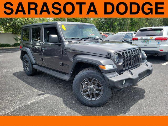 used 2024 Jeep Wrangler car, priced at $34,675