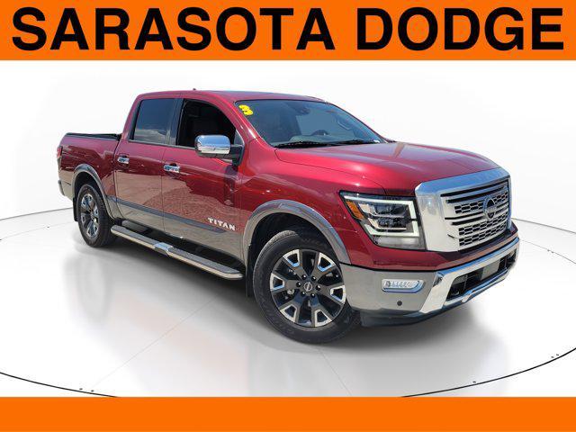 used 2023 Nissan Titan car, priced at $42,119
