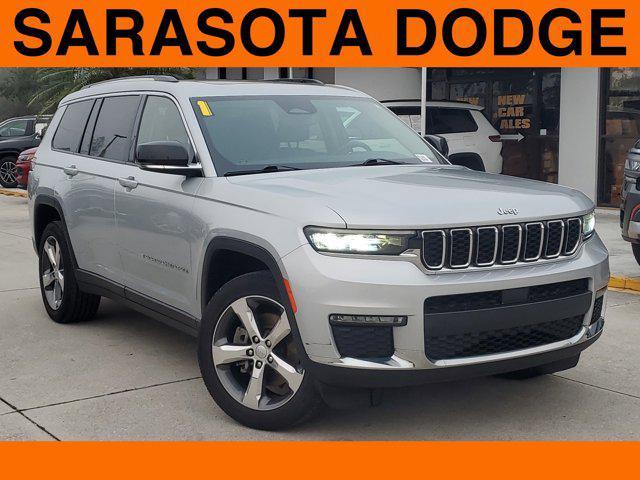 used 2021 Jeep Grand Cherokee L car, priced at $27,995