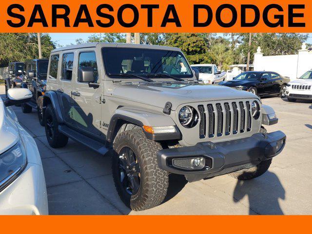 used 2021 Jeep Wrangler Unlimited car, priced at $33,495