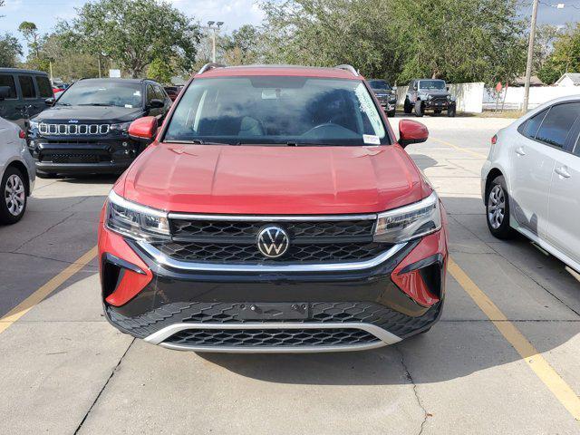 used 2022 Volkswagen Taos car, priced at $19,219