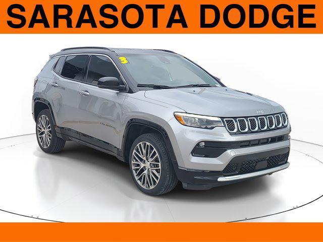 used 2023 Jeep Compass car, priced at $22,675