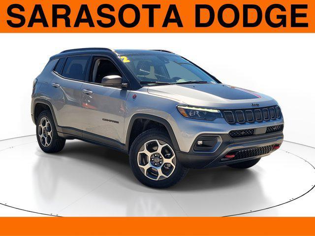 used 2022 Jeep Compass car, priced at $18,995