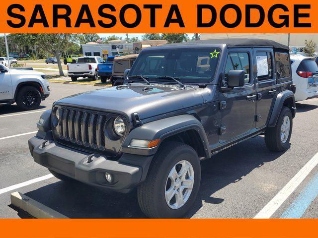 used 2023 Jeep Wrangler car, priced at $31,422
