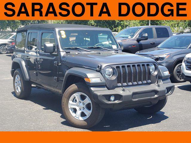 used 2023 Jeep Wrangler car, priced at $31,233