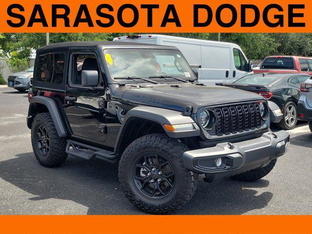 used 2024 Jeep Wrangler car, priced at $37,482