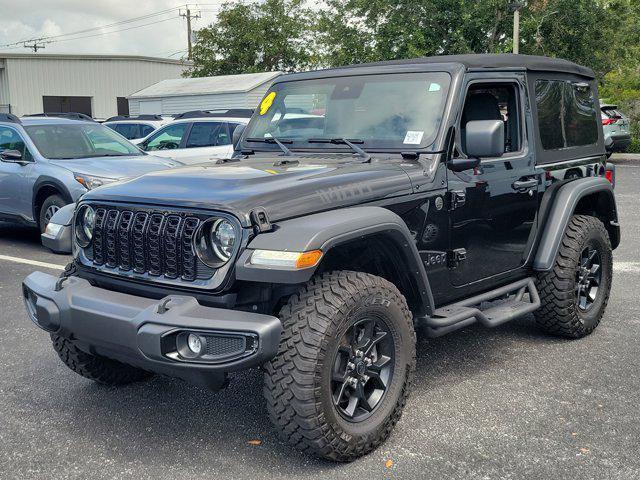 used 2024 Jeep Wrangler car, priced at $37,209