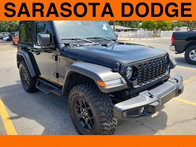 used 2024 Jeep Wrangler car, priced at $38,055