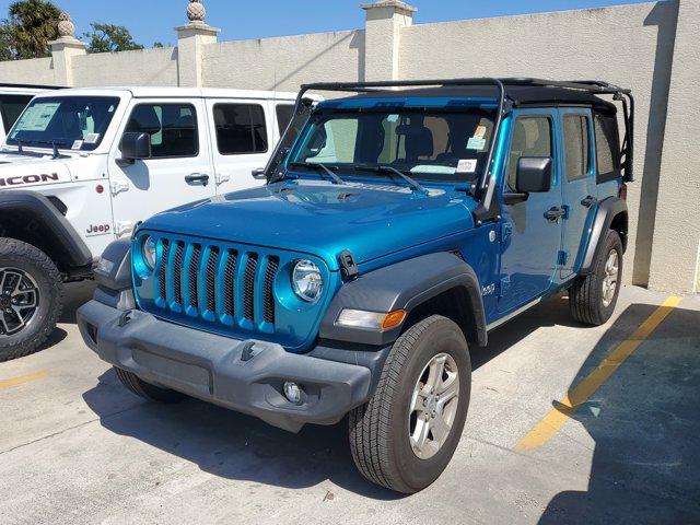 used 2019 Jeep Wrangler Unlimited car, priced at $26,877