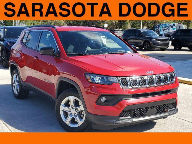 used 2024 Jeep Compass car, priced at $23,995